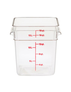 CAMBRO - 18SFSCW-135 - Recipiente cuadrado 17,2 L | CAMBRO Aprov
