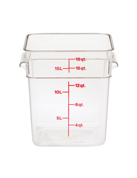 CAMBRO - 18SFSCW-135 - Recipiente cuadrado 17,2 L | CAMBRO Aprov