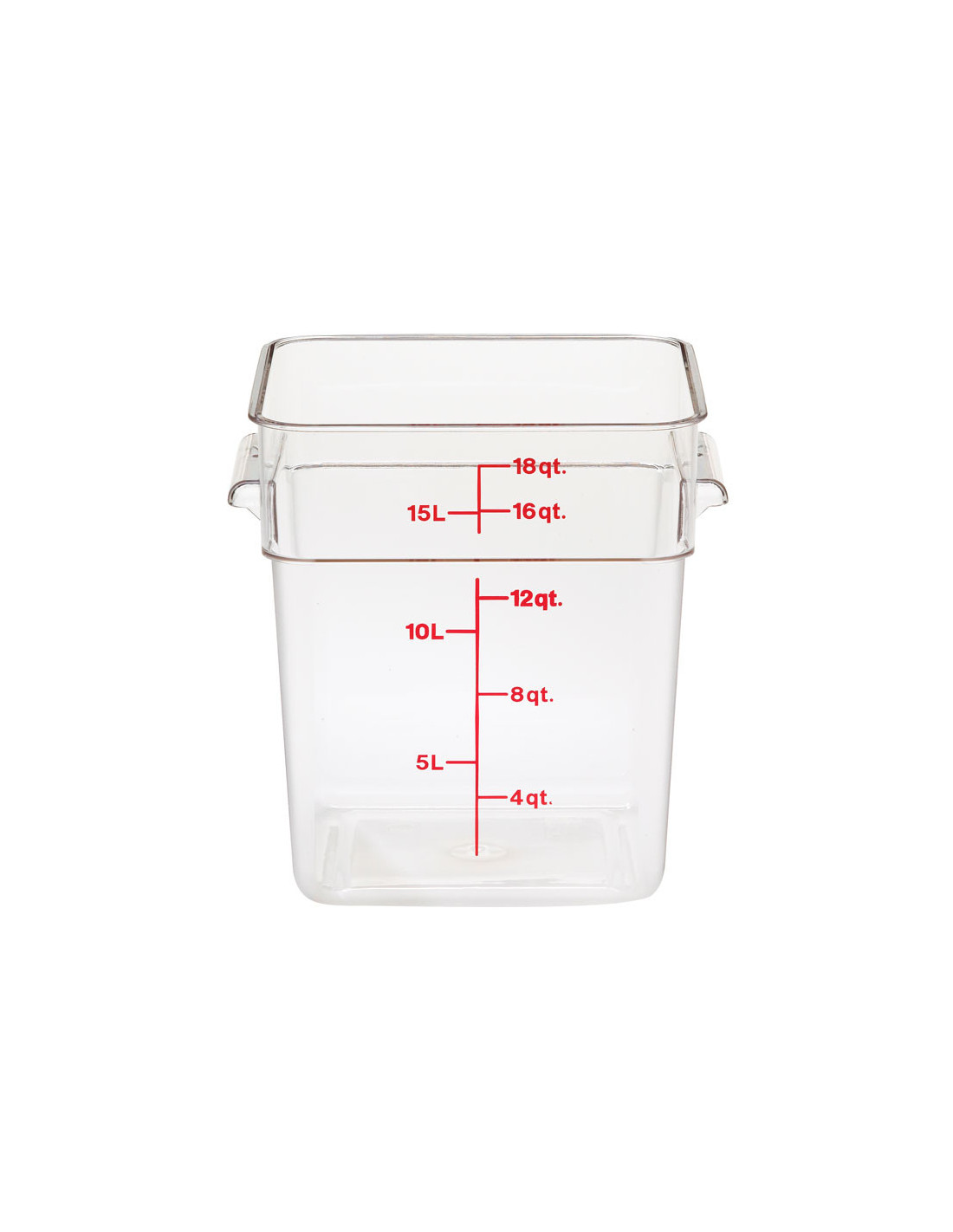 CAMBRO - 18SFSCW-135 - Recipiente cuadrado 17,2 L | CAMBRO Aprov