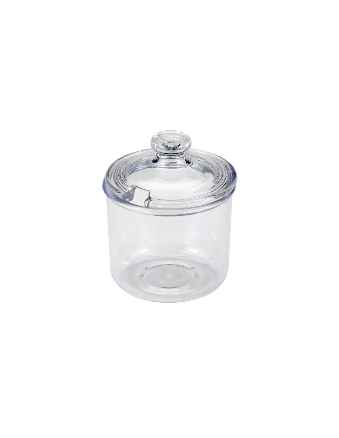 CAMBRO - CJ80CW-135 - Tarro con tapa para condimentos 240 ml - 8,3 x 8,3 x 10,2 cm - Transparente