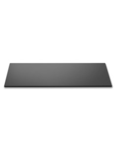 Encimera Rectangular Negra de Acrílico para Buffets Rosseto