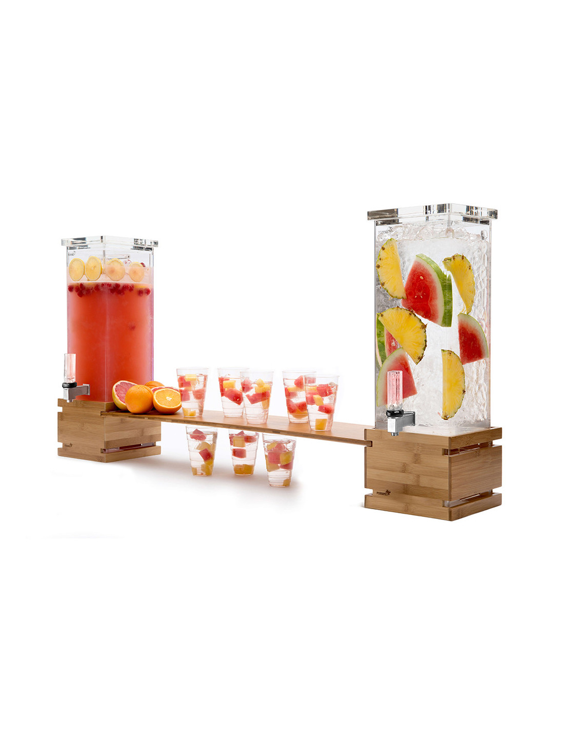 Dispensador Acuático en Bambú Modular Rosseto