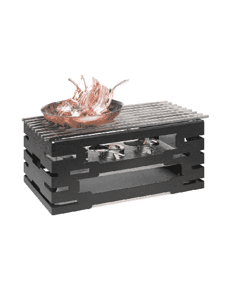 Kit Calentador Multi Chef Acero Inoxidable Rosseto