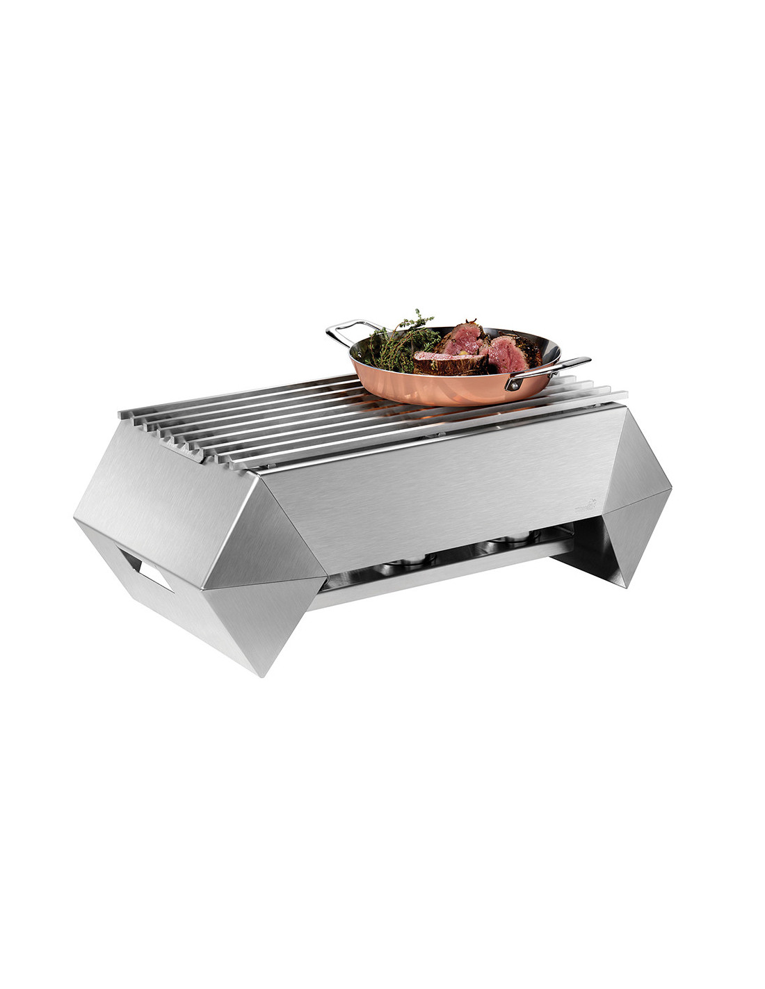 Kit Calefactor Multi Chef de Acero Inoxidable Rosseto