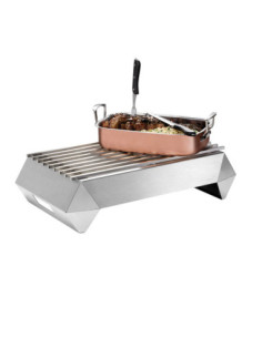 Kit Calentador Multi Chef Rosseto de Acero Inoxidable Luxo