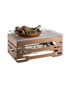 Kit Calentador Multi Chef Bronce Rosseto