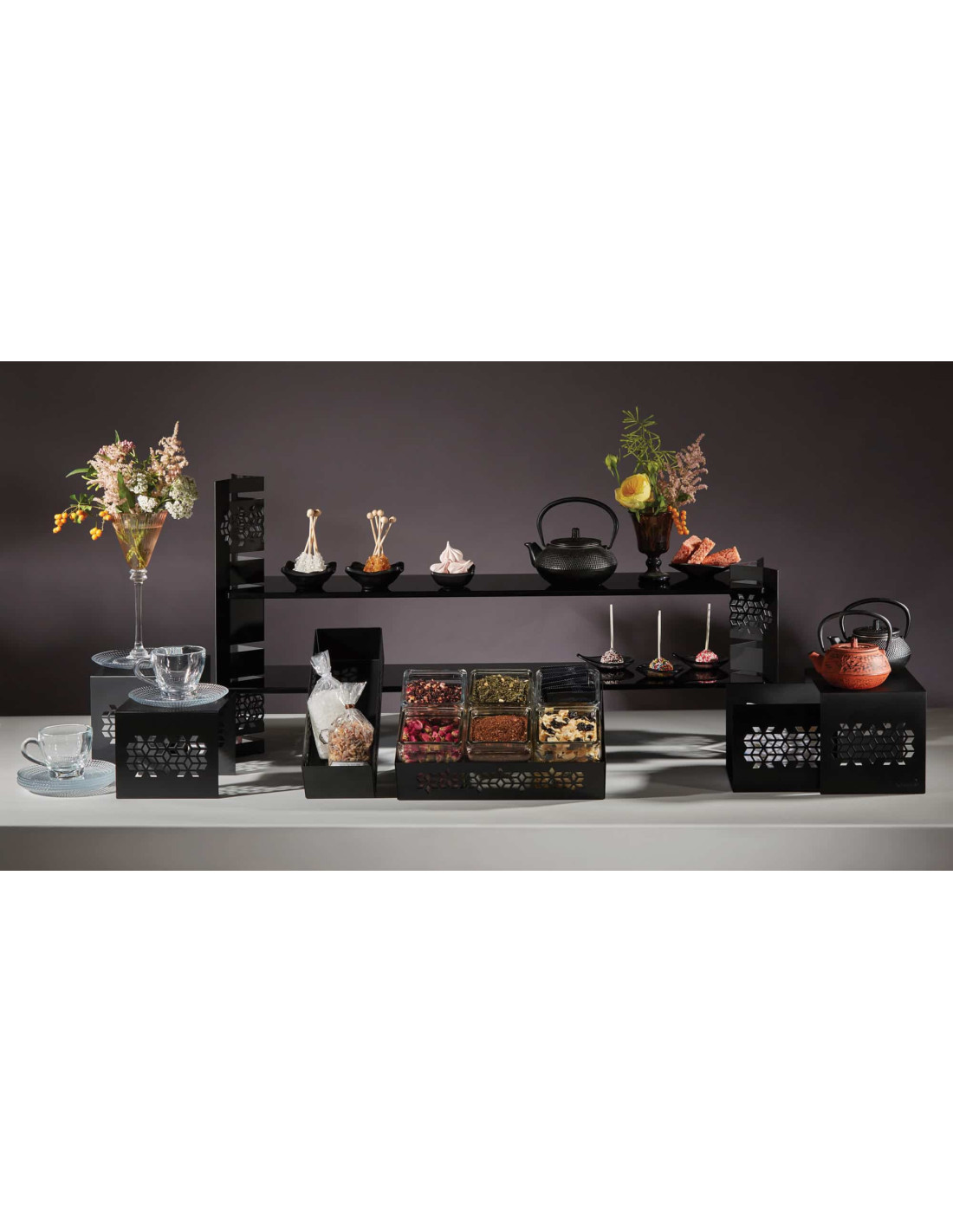 Kit Calentador Mosaico Multi Chef de Acero Rosseto