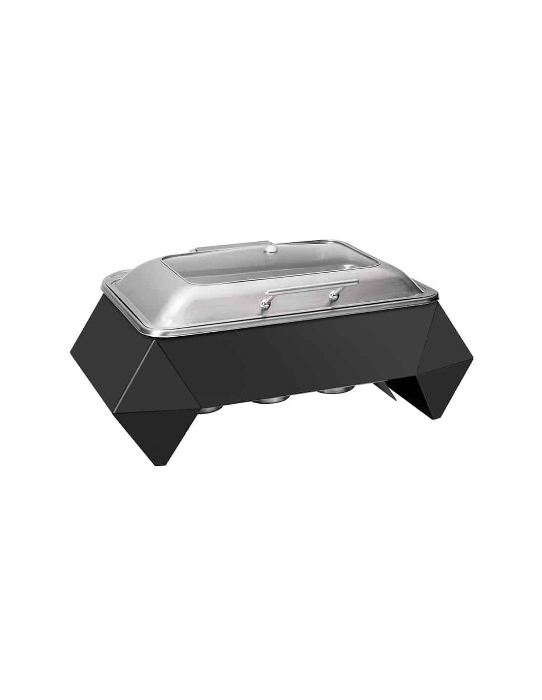 Calentador Multi Chef Rosseto Black Chafer 10 Pulgadas