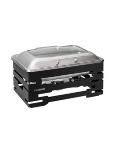 Calentador de Bandeja Multi Chef Negro Rosseto