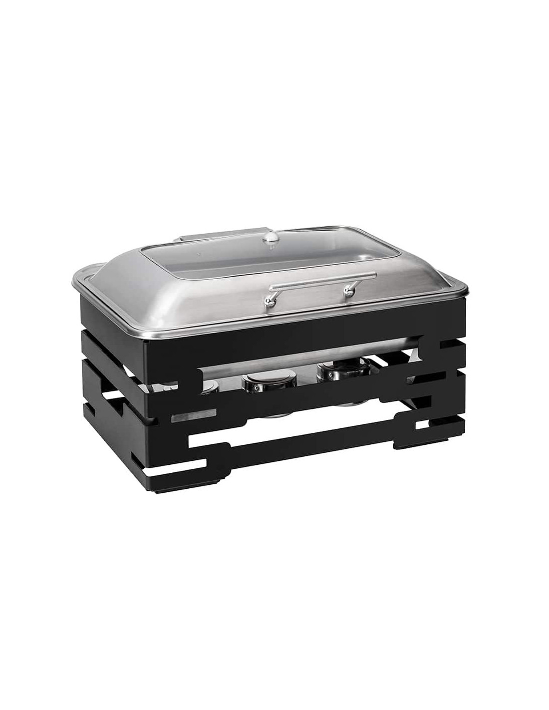 Calentador de Bandeja Multi Chef Negro Rosseto