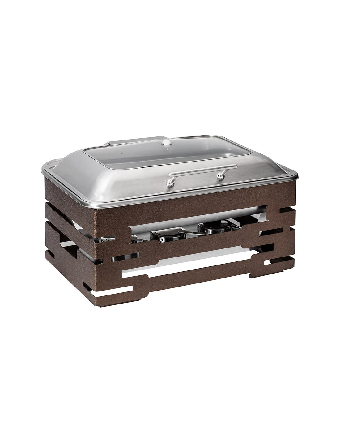 Caldero de Servicio Bronce Multi Chef con Tapas Rosseto