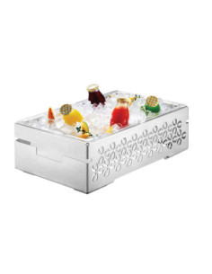 Nevera Multi Chef de Acero Inoxidable Rosseto