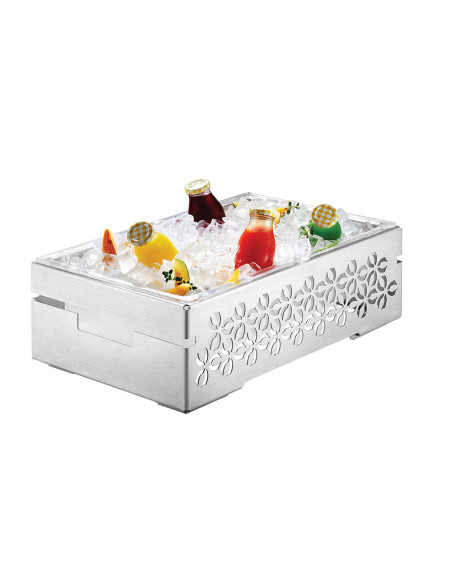 Nevera Multi Chef de Acero Inoxidable Rosseto