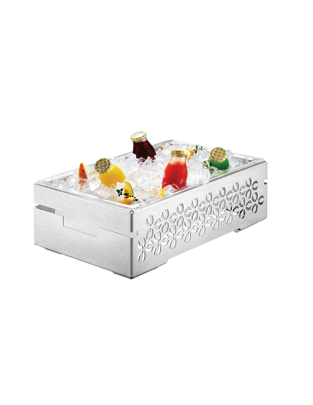 Nevera Multi Chef de Acero Inoxidable Rosseto