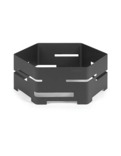 Rosseto SM134: Elevador Honeycomb Negro Mediano