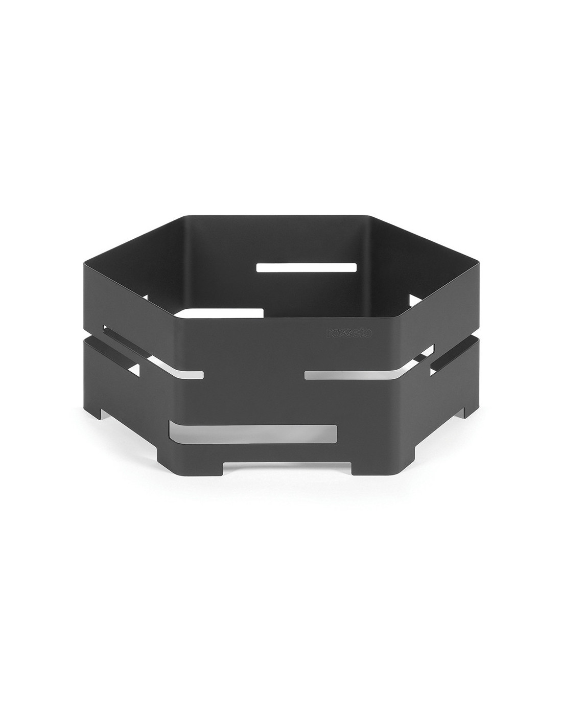 Rosseto SM134: Elevador Honeycomb Negro Mediano