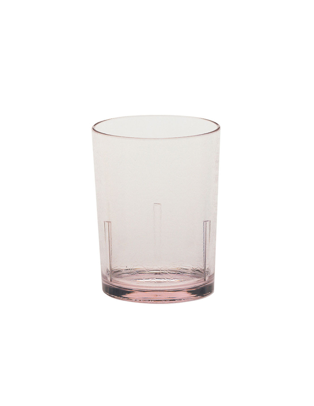 CAMBRO - D14-152 - Vaso del Mar 414 ml - 8,3 x 8,3 x 8,3 cm - Plástico SAN - Transparente