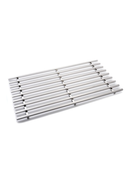 Grill Rectangular Acero Inoxidable Multi Chef Rosseto