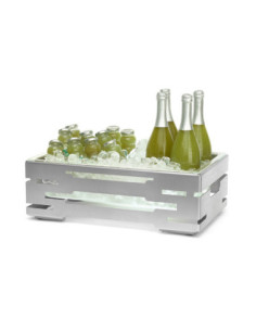 Nevera Portátil de Acero Inoxidable para Buffet Rosseto