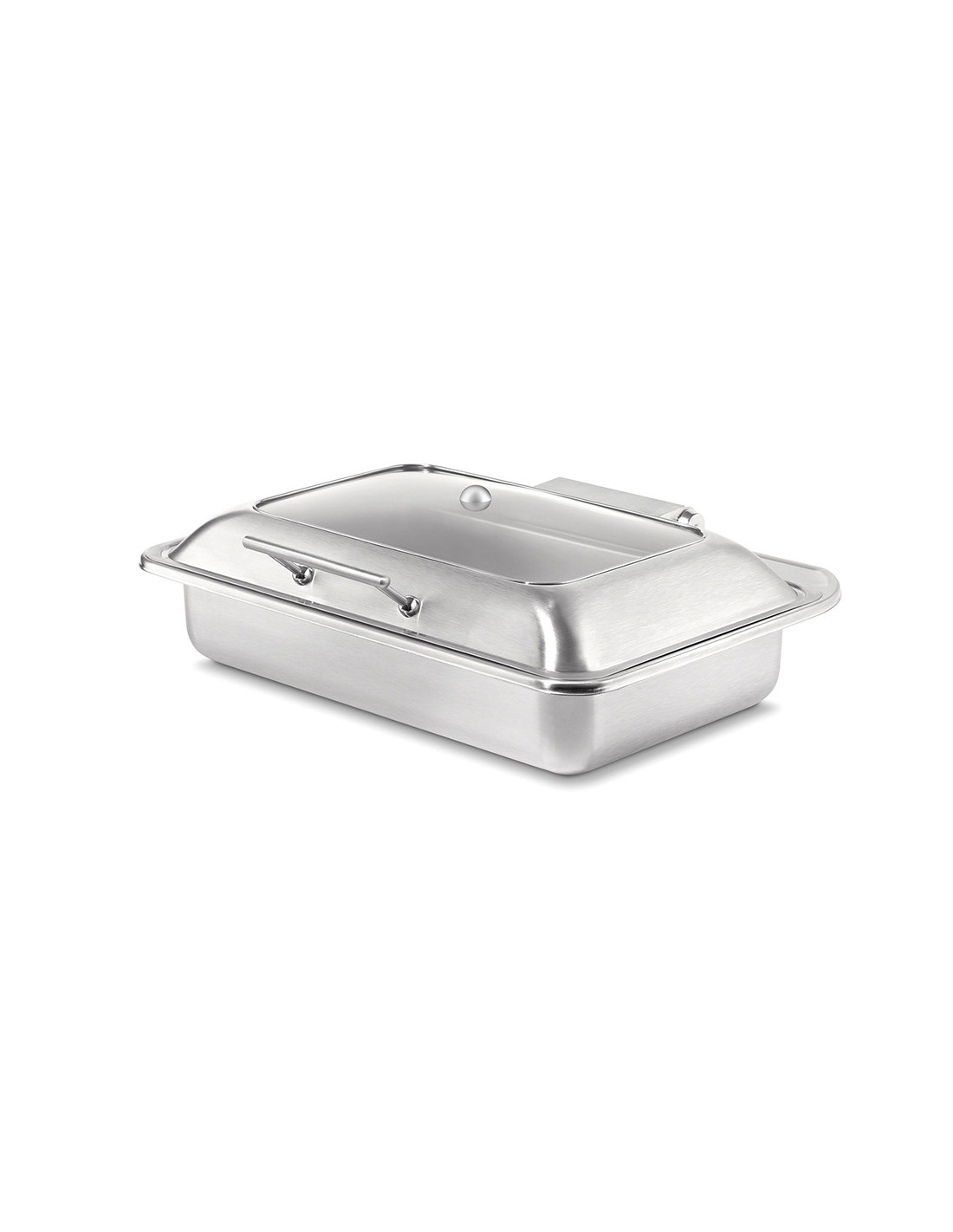 Pod de Chafing Rectangular en Acero Inoxidable Rosseto