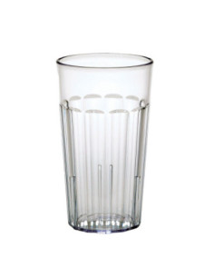 CAMBRO - NT12-152 - Vaso Newport 373 ml - 7,6 x 7,6 x 13 cm - Plástico SAN - Transparente