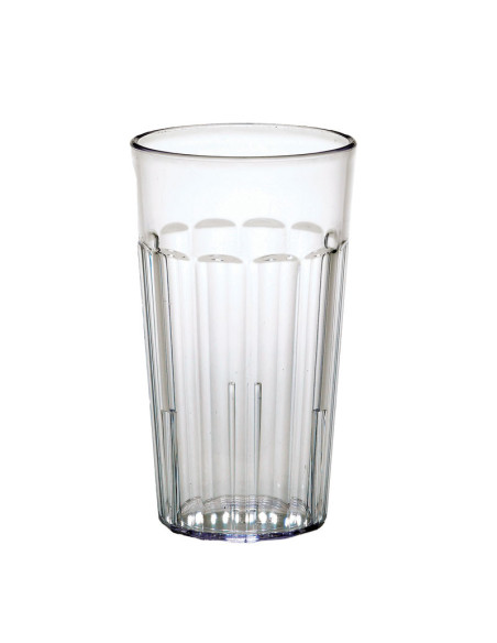 CAMBRO - NT12-152 - Vaso Newport 373 ml - 7,6 x 7,6 x 13 cm - Plástico SAN - Transparente