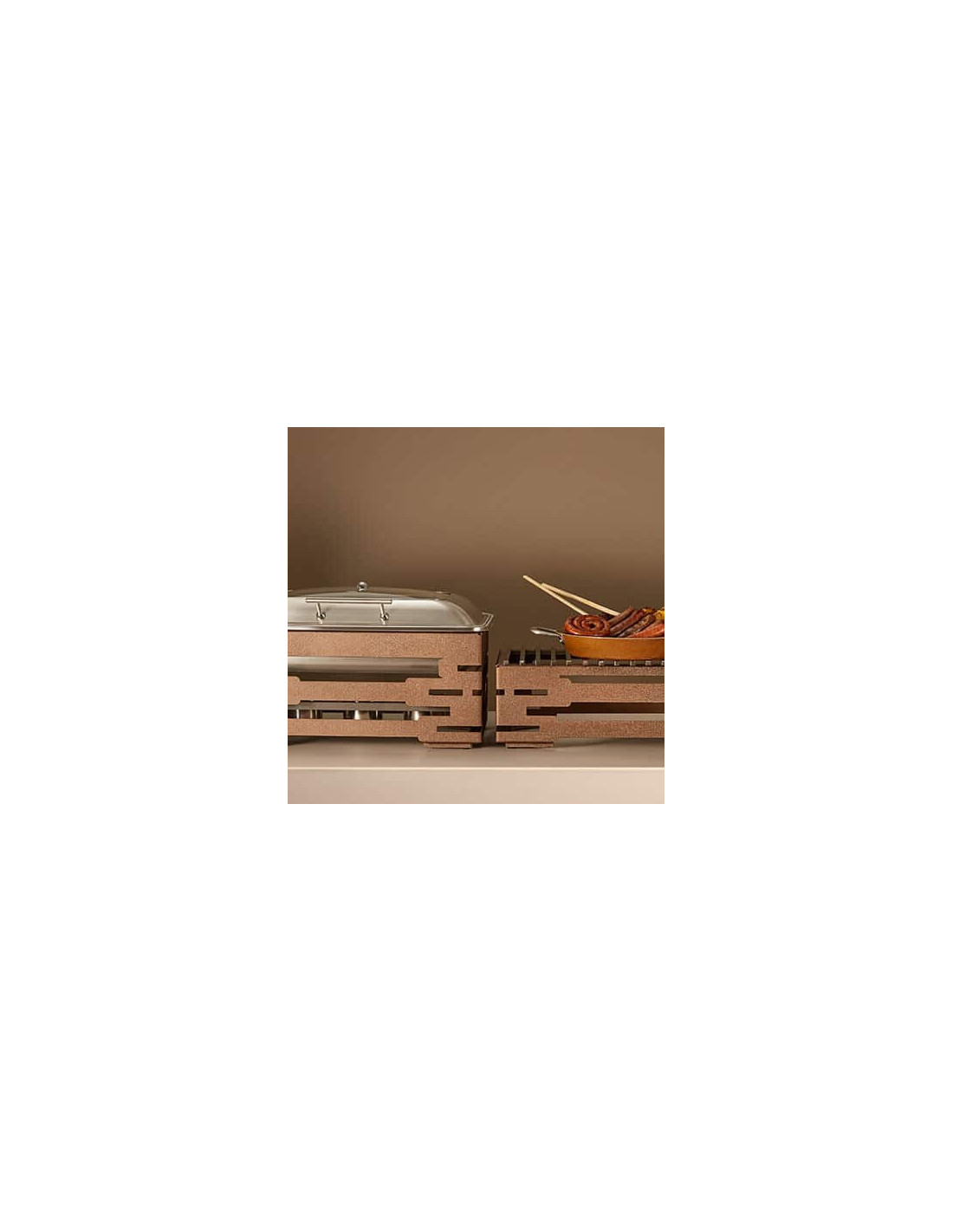Calentador Buffet Bronce Multi Chef Rosseto