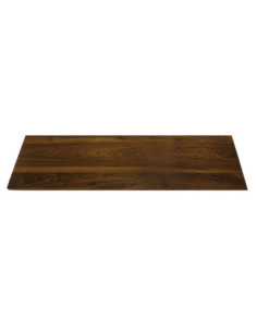 Encimera rectangular de nogal versátil Rosseto