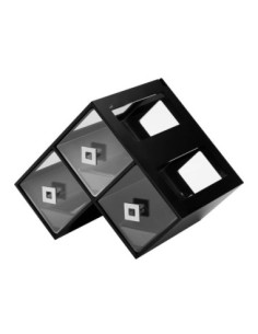 Vitrina para Pastelería Triple Negro Apilable Rosseto