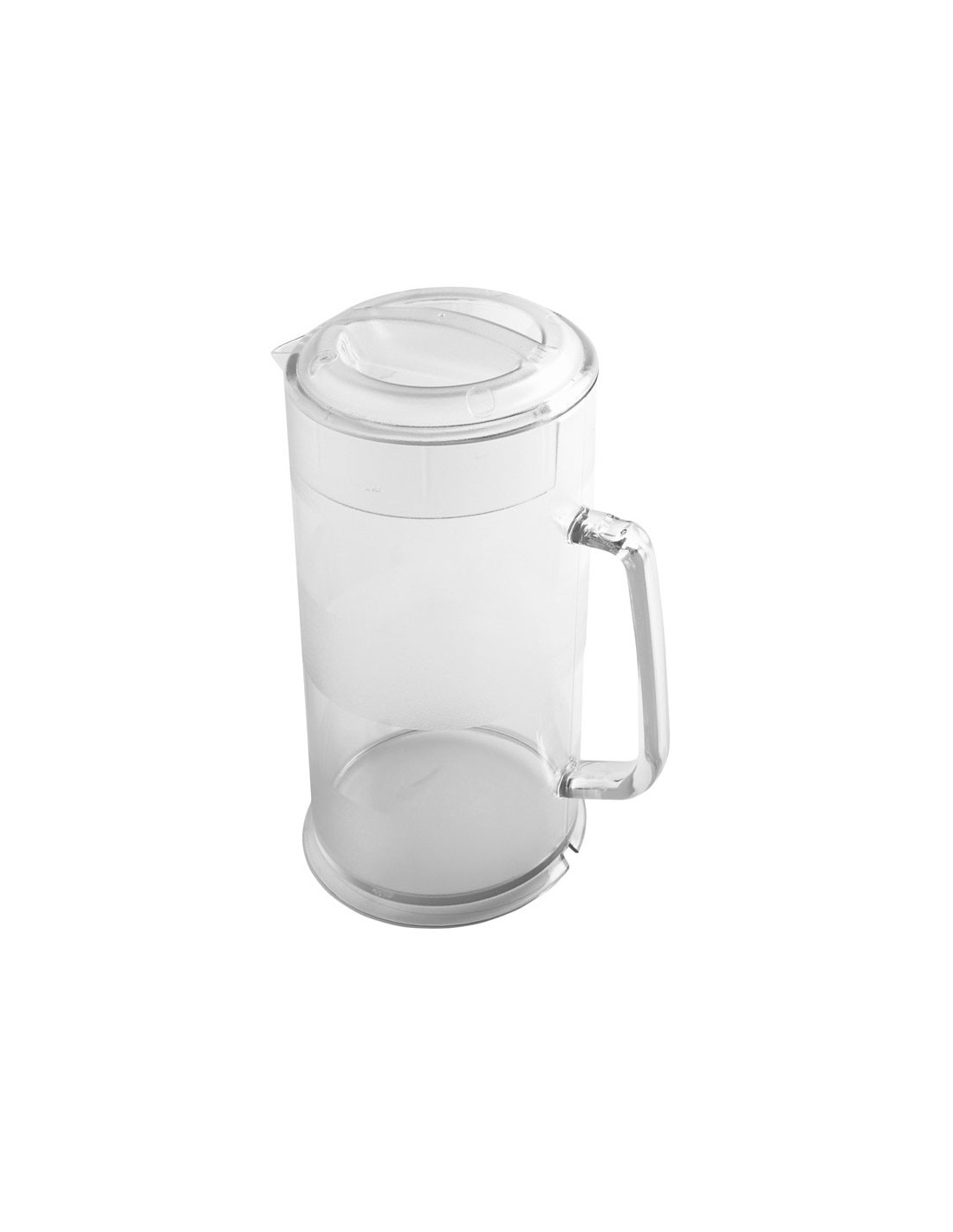 CAMBRO - PC64CW-135 - Jarra Camwear con tapa 1,9 L - 18,5 x 18,5 x 24,8 cm - Policarbonato Transparente