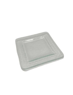 Platos Transparentes Cuadrados Rosseto para Buffets Premium