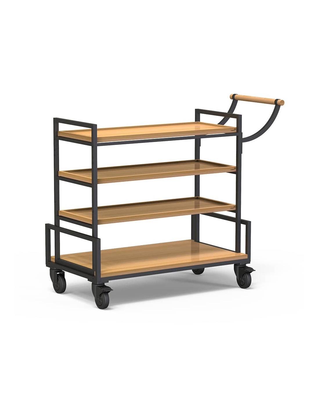 Carro de Servicio de Bamboo Rosseto para Hostelería