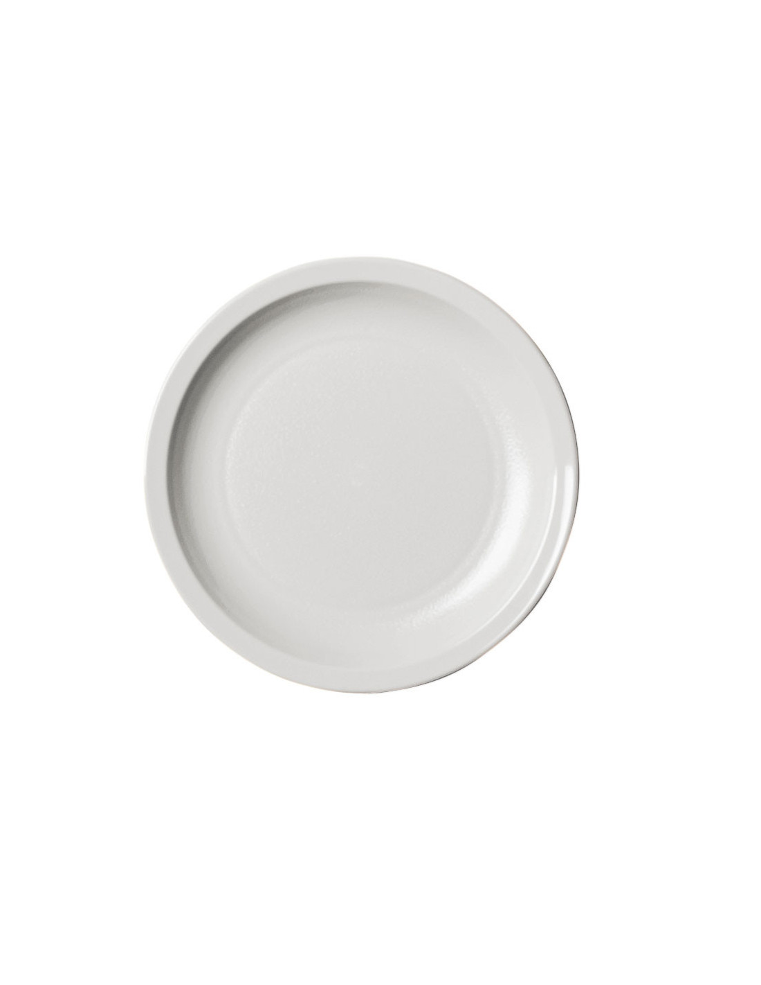CAMBRO - 55CWNR-148 - Plato llano - 14 x 14 cm - Policarbonato Blanco