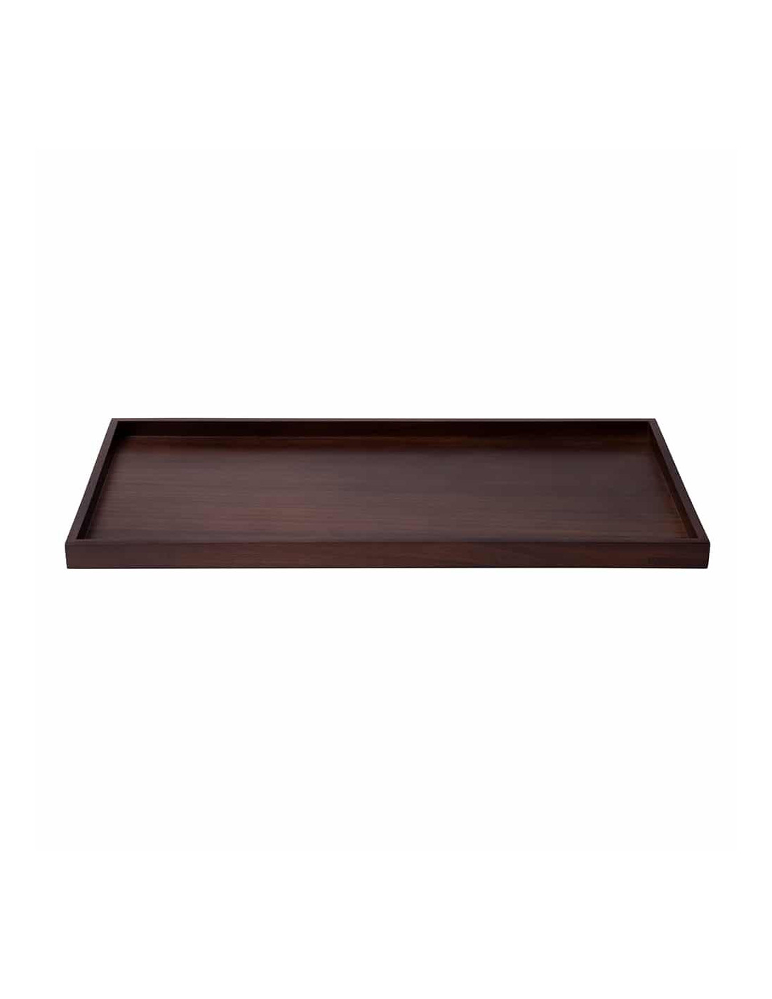 Estantería rectangular mediana en nogal para bares y restaurantes Rosseto