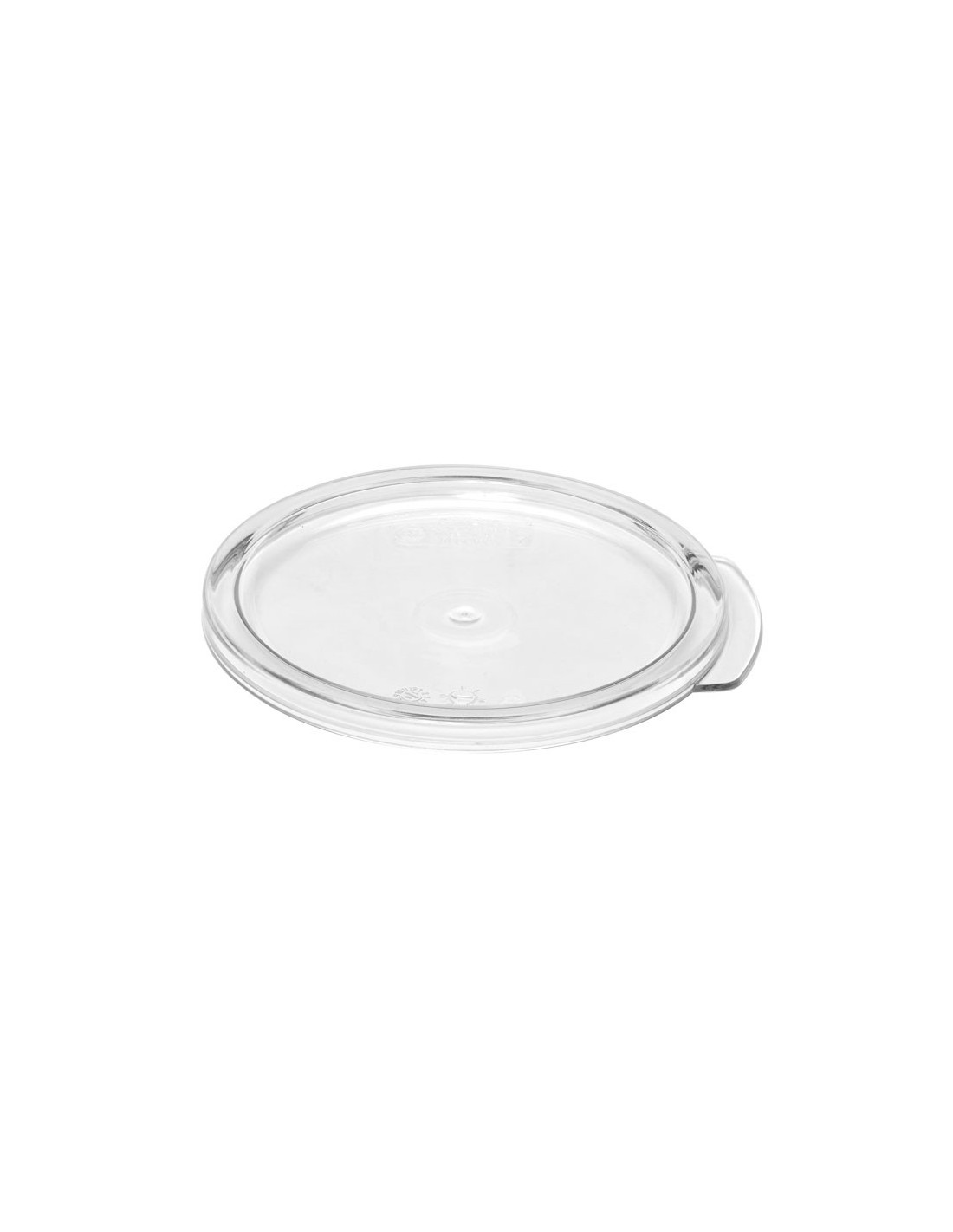 CAMBRO - RFSCWC1-135 - TAPA para recipiente (no incluido) redondo de 0,9 l. - 15,4 x 15,4 cm - Policarbonato - Transparente