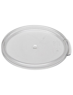 CAMBRO - RFSCWC2-135 - TAPA para recipiente redondo (no incluido) de 1,9 l. y 3,8 l. - 20,8 x 20,8 cm - Policarbonato - Transpar
