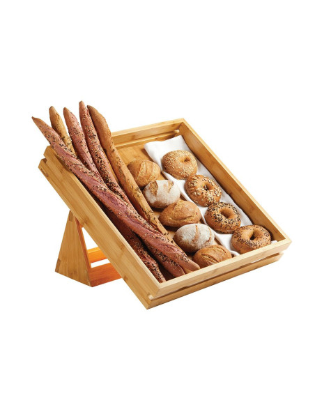 Conjunto de Bandejas de Bambú para Pasteles Rosseto