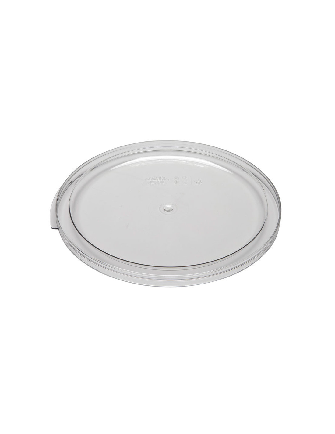 CAMBRO - RFSCWC12-135 - TAPA para recipiente redondo (no incluido) de 11,4 l., 17,2 l. y 20,8 l. - 37,8 x 37,8 cm - Policarbonat