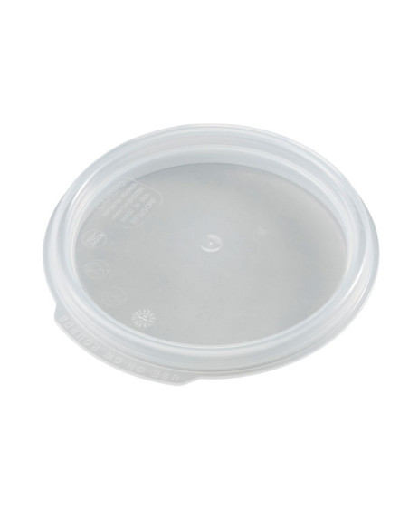CAMBRO - RFS1SCPP-190 - TAPA con junta para recipiente redondo (no incluido) de 0,9 l. - 15,4 x 15,4 cm - Polipropileno Blanco t