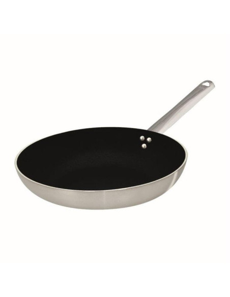 Sartén baja Induction Chef de aluminio y acero con revestimiento antiadherente Shark Skin para inducción, diámetro 24cm