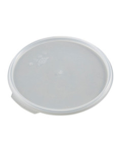 CAMBRO - RFS6SCPP-190 - TAPA con junta para recipientes redondos (no incluido) de 5,7 l. y 7,6 l. - 25,2 x 25,2 cm - PP Blanco t