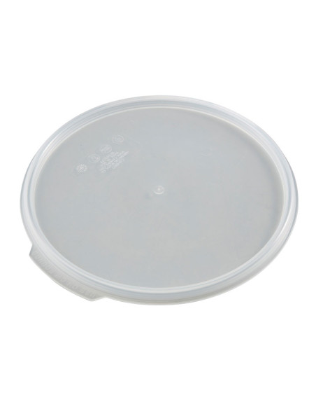 CAMBRO - RFS6SCPP-190 - TAPA con junta para recipientes redondos (no incluido) de 5,7 l. y 7,6 l. - 25,2 x 25,2 cm - PP Blanco t