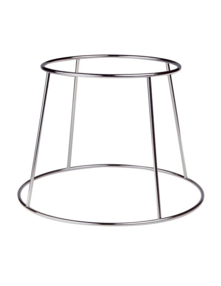 Soporte de acero cromado