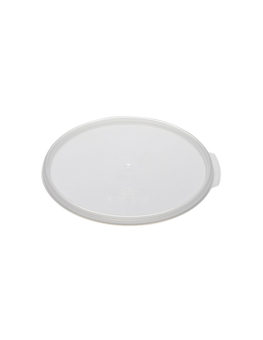CAMBRO - RFS12SCPP-190 - Tapa con junta para recipientes redondos (no incluido) 11,4 l., 17,2 l. y 20,8 l. - 37,8 x 37,8 cm - PP