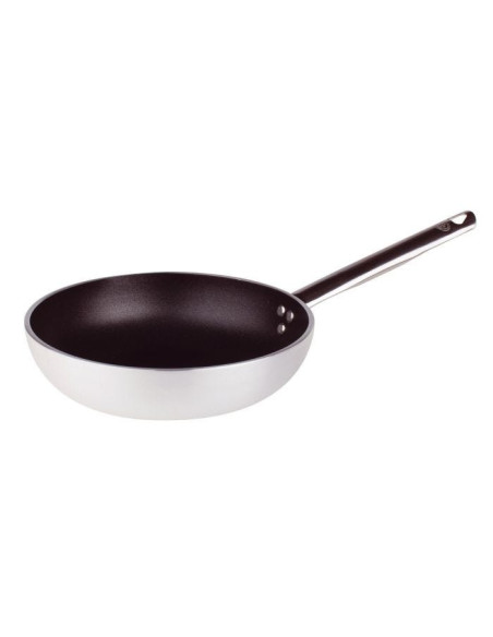 Sartén antiadherente de aluminio de 5 mm con mango, diámetro 20 cm