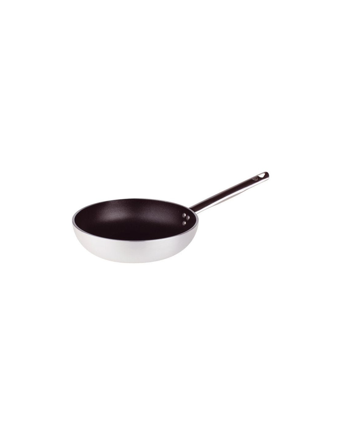 Sartén antiadherente de aluminio de 5 mm con mango, diámetro 20 cm