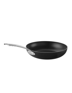 Sartén alta AlBlack 1907 de aluminio antiadherente de 3 mm, un mango, diámetro 32 cm