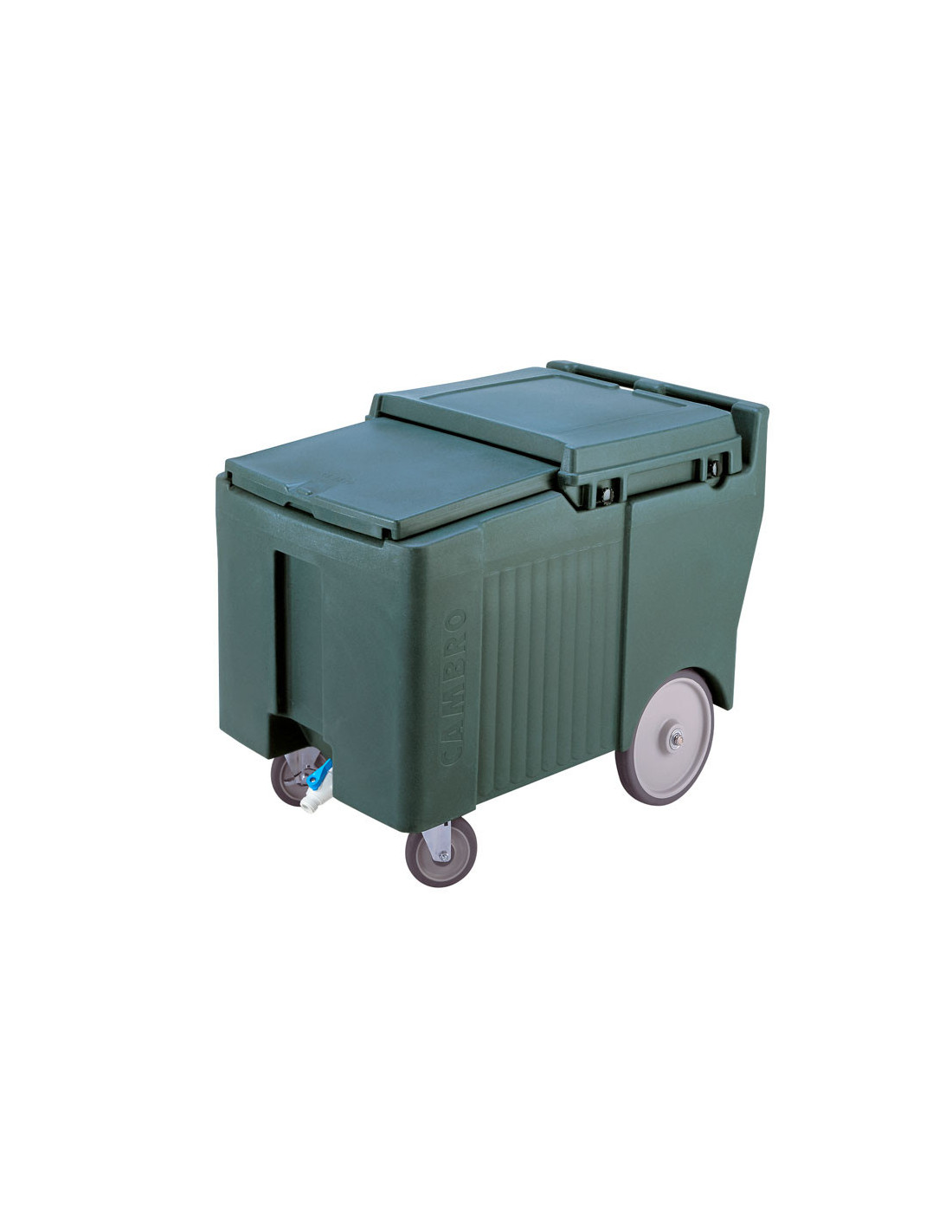 CAMBRO - ICS175LB-191 - Carro para conservar/transportar hielo - 2 ruedas giratorias, 1 con freno, 2 fácil rodamiento 80kg - 95,