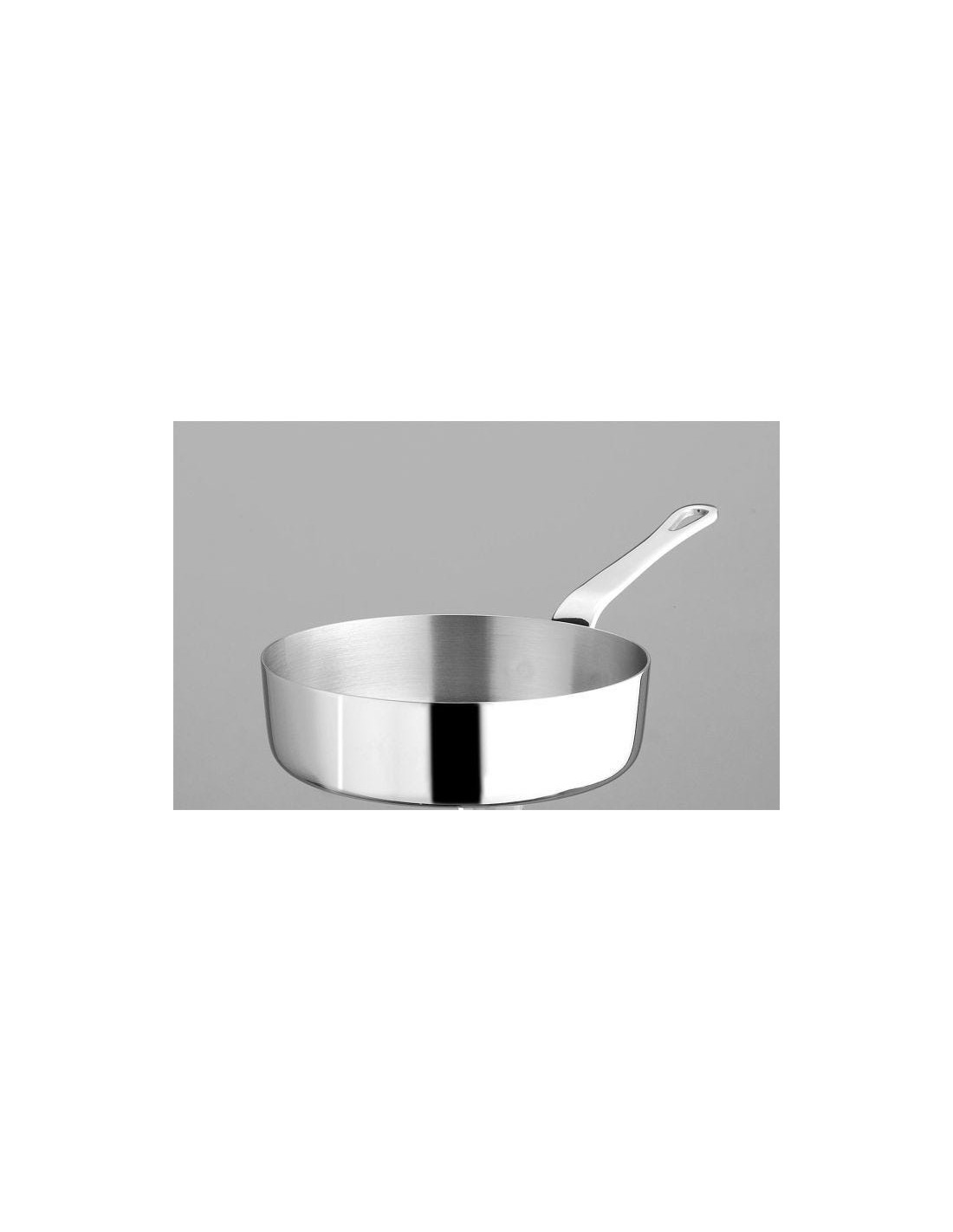 Sartén de acero inoxidable 1932 para inducción con un mango, diámetro 14 cm