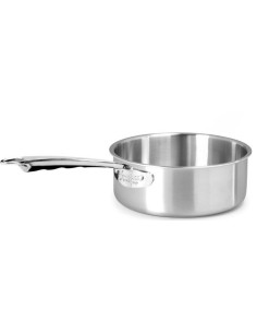 Cacerola baja de aluminio con un asa, 1932, diámetro 10 cm.